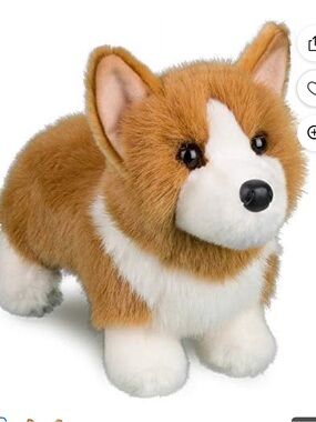 Douglas Louie welsh corgi 11” plush dog